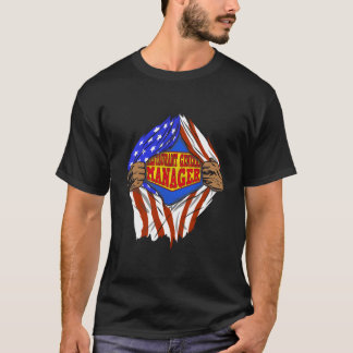 Camiseta Trabajo Heroico de Gerente General de Restaurante