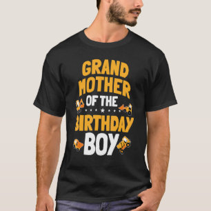 Camiseta Trabajó La Construcción De La Abuela Del Niño De C