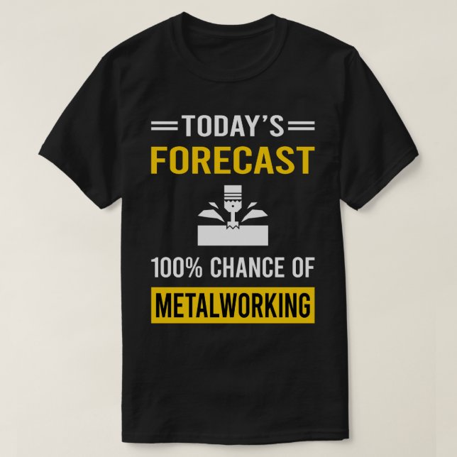 Camiseta Trabajo Metalizado de Metalúrgico de Previsión de  (Diseño del anverso)