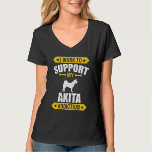 Camiseta Trabajo Para Apoyar A Mi Perro Adictivo Chihuahua