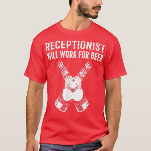 Camiseta Trabajo para beer cerveza 