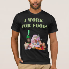 CAMISETA TRABAJO PARA COMIDA