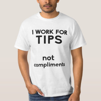 Camiseta Trabajo para los cumplidos de las extremidades no
