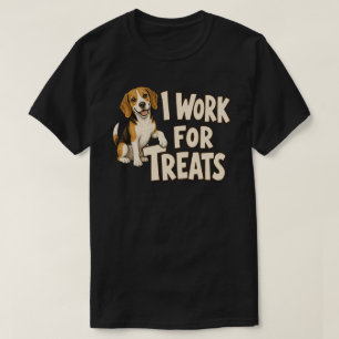 Camiseta Trabajo por golosinas Diseño de regalo para amante