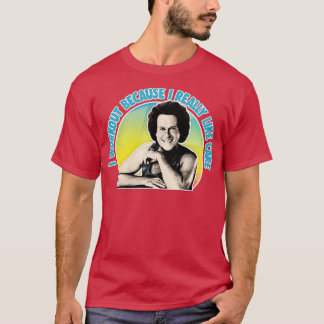 CAMISETA TRABAJO PORQUE REALMENTE ME GUSTA EL GIMNASIO FAMO