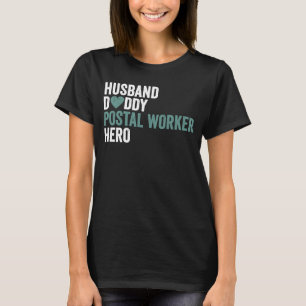 Camiseta Trabajo postal de papi papi postal con problemas