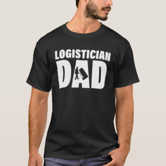 Camiseta Trabajo Profesional Para Hombres Logístico Papá