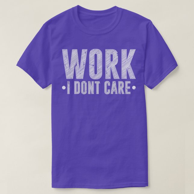 Camiseta Trabajo que no soy jubilación sarcástica (Diseño del anverso)