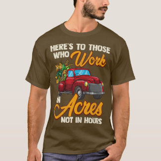 Camiseta Trabajos Agrícolas De Agricultores En La Agricultu