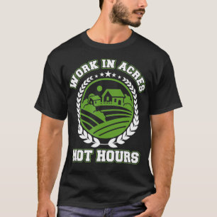Camiseta Trabajos Agrícolas De Tractor Puller En Acres