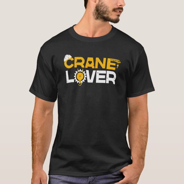 Camiseta Trabajos de construcción de equipos pesados del op (Anverso)