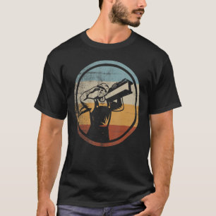 Camiseta Trabajos de construcción retro vintage