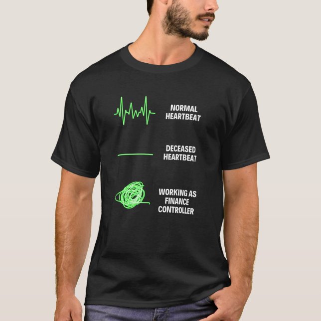 Camiseta Trabajos de Finanzas Empresariales de Control Fina (Anverso)