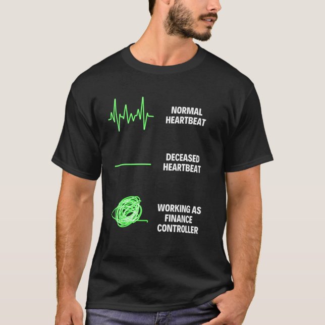Camiseta Trabajos de Finanzas Empresariales de Control Fina (Anverso)