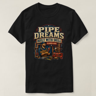Camiseta Trabajos de fontanería de fontanero vintage Oficio