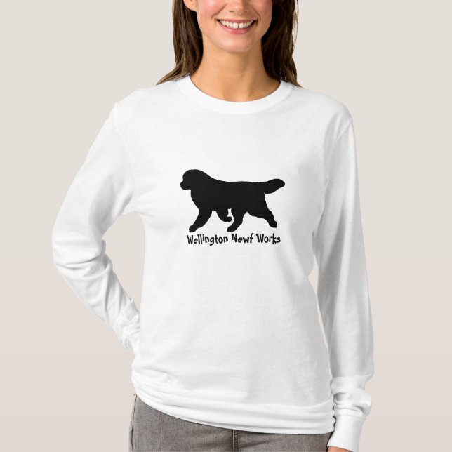 Camiseta Trabajos de Wellington Newf (Anverso)