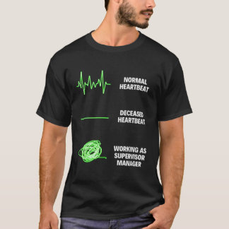 Camiseta Trabajos del Supervisor de Ager de Supervisor de S