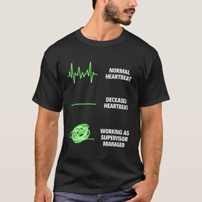 Camiseta Trabajos del Supervisor de Ager de Supervisor de S (Anverso)