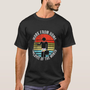 Camiseta Trabajos En El Hogar Empleados Del Mes Hombres Muj