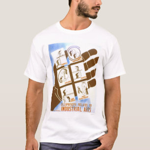 Camiseta Trabajos industriales de los artes WPA 1936