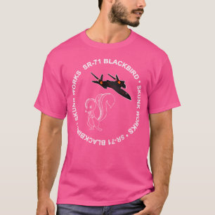 Camiseta Trabajos Sr-71 Blackbird-Skunk