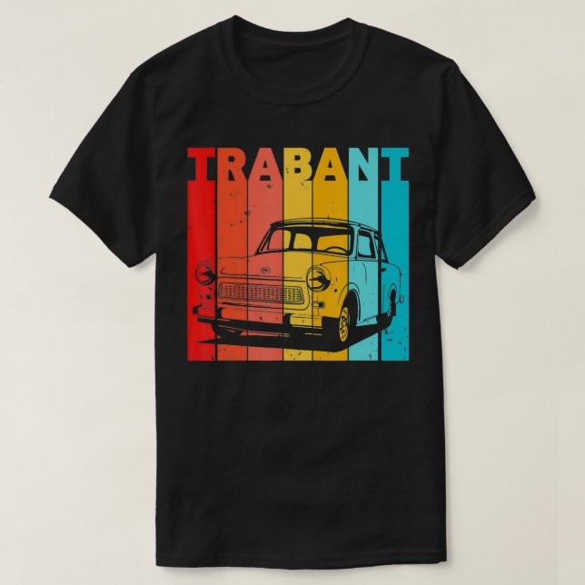 Camiseta Trabant Trabi Auto DDR Alemania T s  (Diseño del anverso)