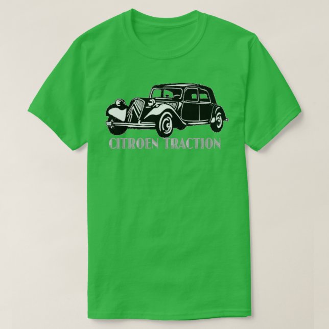 CAMISETA TRACCIÓN CITROEN (Diseño del anverso)