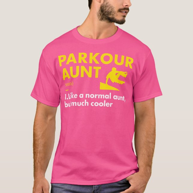 Camiseta Traceur Aunt Definition Parkour (Anverso)