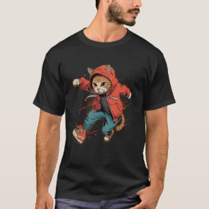 Camiseta Traceur Cat en Parkour