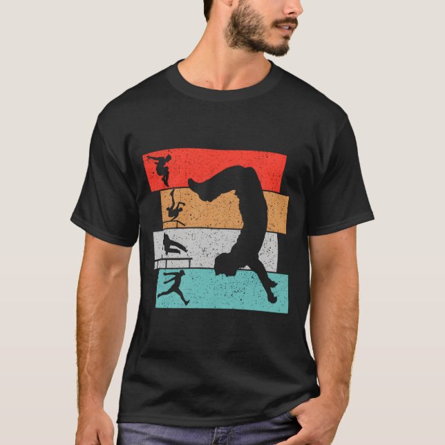Camiseta Traceur de Parkour (Anverso)
