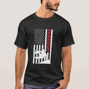 Camiseta Traceur Us Bandera Parkour 1