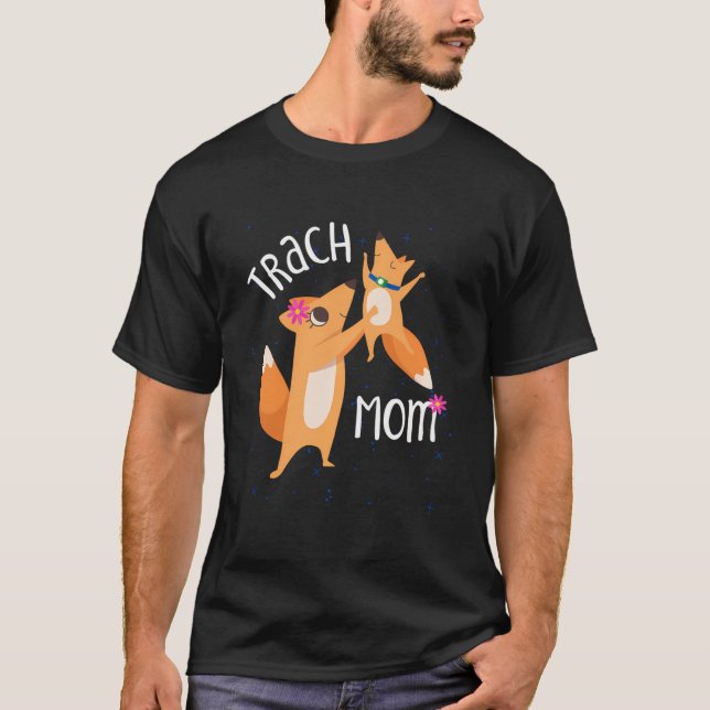 Camiseta Trach Mom Tracheostoma Awareness Mom (Anverso)