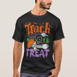 Camiseta Trach Terapista O Trate Enfermera Icu Rn Halloween