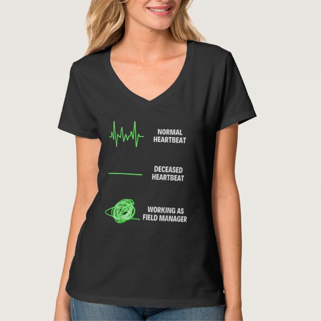 Camiseta Track And Field Manager Field Coach Battleground (Anverso)