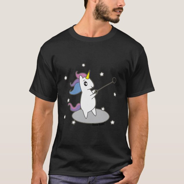 Camiseta Track And Field Unicorn Hammer Thrower (Anverso)