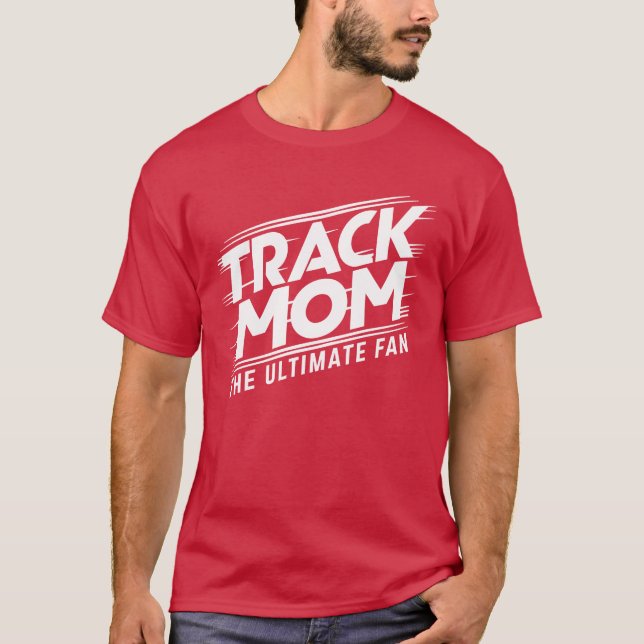 Camiseta Track Momhe Ultimate Fanrack and Field Mom (Anverso)