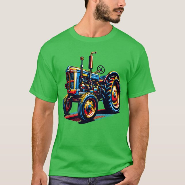 Camiseta Tractor agrícola (Anverso)