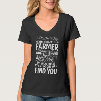Camiseta Tractor agrícola divertidísimo agricultor