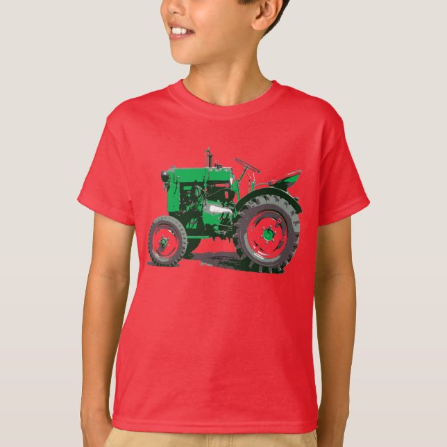 CAMISETA TRACTOR ANTIGUO (Anverso)