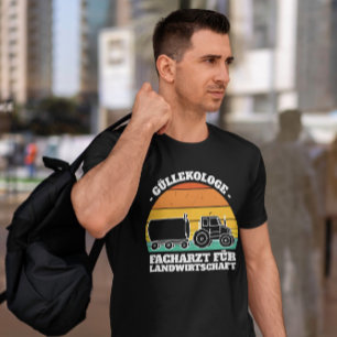 Camiseta Tractor Con Cita Alemana