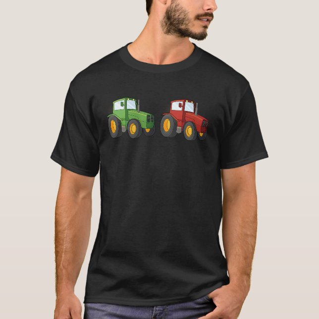 Camiseta Tractor controlador Tractor Tractor Granjero Agron (Anverso)