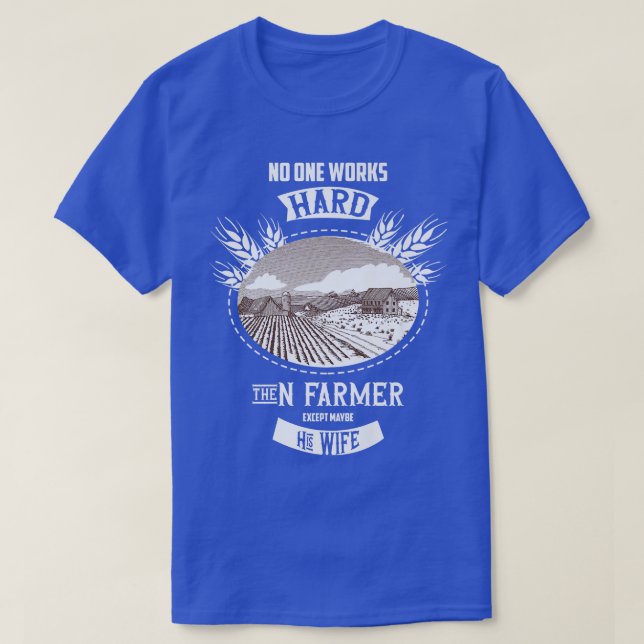Camiseta Tractor de agricultores agrícolas (Diseño del anverso)