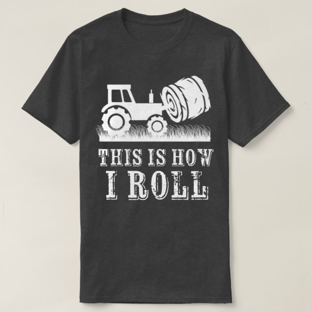 Camiseta Tractor De Agricultores Así Es Como Hago La Granja (Diseño del anverso)