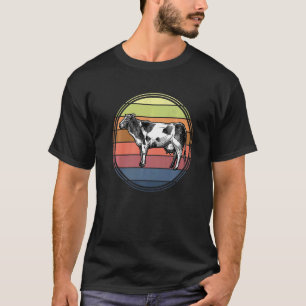 Camiseta Tractor de agricultura de vaca retro gráfico Drivi
