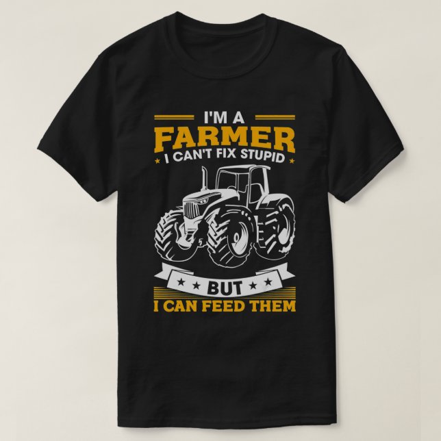 Camiseta Tractor de agricultura para hombres Lover Soy un g (Diseño del anverso)