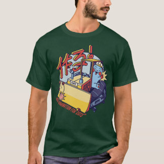 Camiseta Tractor de gato BlueCollar de Tobe Fonseca