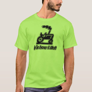 Camiseta Tractor de granja cómo ruedo