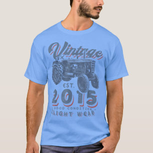 Camiseta Tractor de granjeros de época establecido en 2015