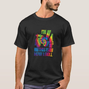 Camiseta Tractor de la granja Tie Dye Soy cuarto Fiesta de