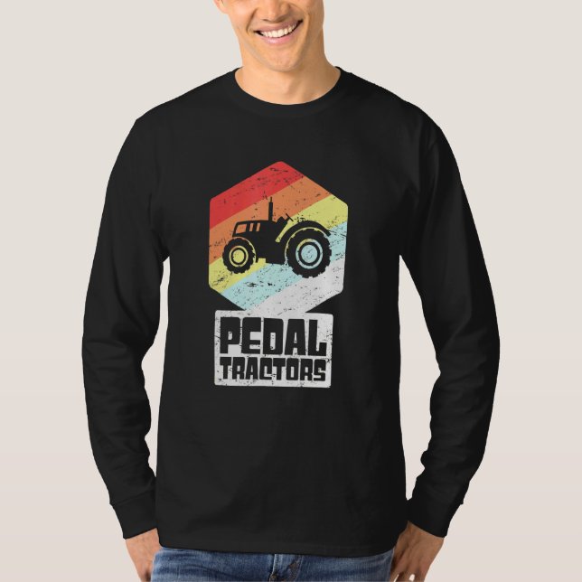 Camiseta Tractor de pedal que recopila antigüedades 1 (Anverso)